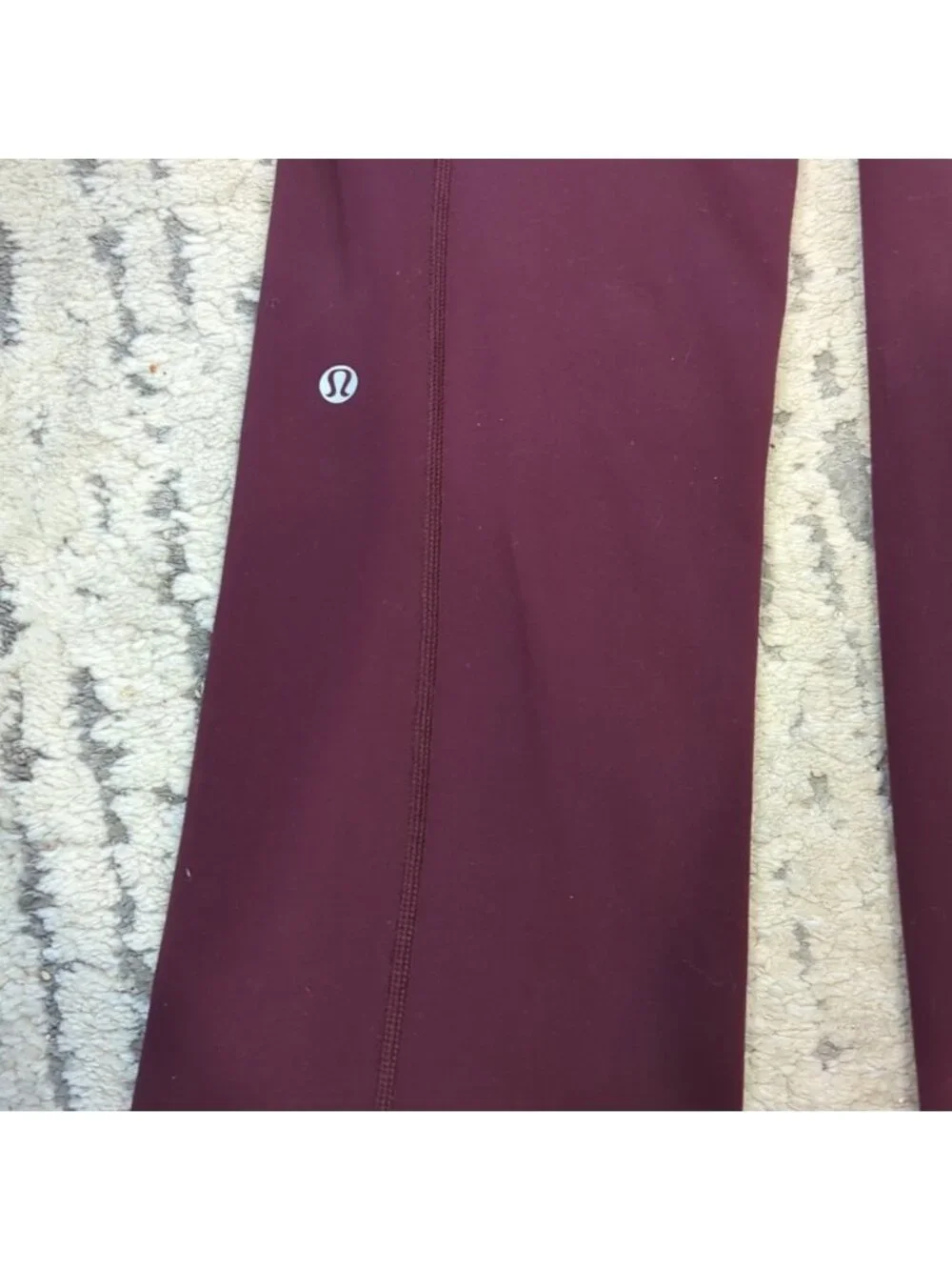 Lululemon Straight-Up Pant *Full-On Luon Bordeaux Drama